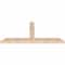 Ekena Millwork Portland Smooth Timber Gable Bracket, Douglas Fir, 72"W x 33"H x 3 1/2"D x 5 1/2"F, 11/12 Pitch GBW072X33X0406POR00SDF - alternate 2